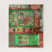 Waterverf van de Ierse Pub Jigzaag Puzzle Legpuzzel (Verticaal)