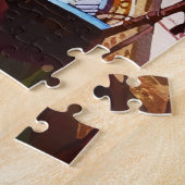 Waterverf van de  kanaalbrug van Venetië Legpuzzel (Zijkant)