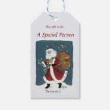  Waterverf van de Kerstman