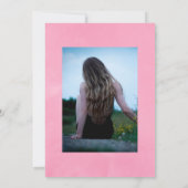 Waterverf van de kleurrijke Floral Celebration of  Kaart (Achterkant)