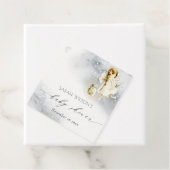 Waterverf van de klinkerstbakkerij — Baby shower Bedankjes Labels (In situ)