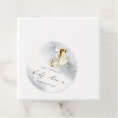 Waterverf van de klinkerstbakkerij — Baby shower Bedankjes Labels (In situ)