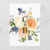 Waterverf van de koraalzeemacht informatiekaartje (Achterkant)