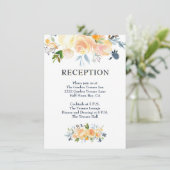 Waterverf van de koraalzeemacht informatiekaartje (Staand voorkant)