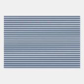 Waterverf van de kustblauwe zeebaars en koraal inpakpapier vel (Voorkant 2)