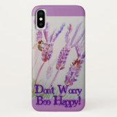 Waterverf van de lavendel en de bijen Case-Mate iPhone case (Achterkant)