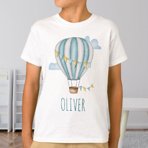 Waterverf van de luchtballon t-shirt