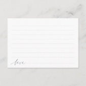 Waterverf van de marinescheepswerf voor huwelijksa advieskaart (Achterkant)