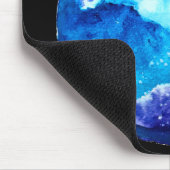 Waterverf van de nebula sterrenstelsel van de blau muismat (Hoek)