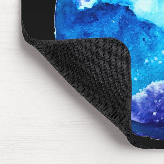 Waterverf van de nebula sterrenstelsel van de blau muismat (Hoek)