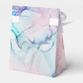 Waterverf van de pasta van het esthetische schildp bedankdoosjes (Achterkant)