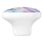 Waterverf van de pasta van het esthetische schildp keramische knop (Zijkant)