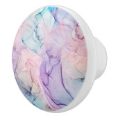 Waterverf van de pasta van het esthetische schildp keramische knop (Rechts)