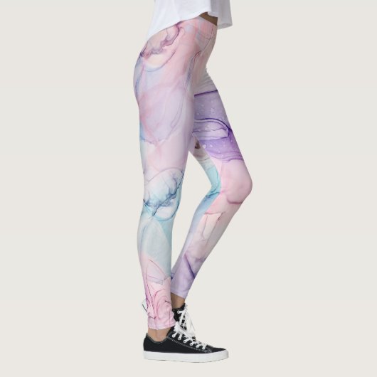 Waterverf van de pasta van het esthetische schildp leggings (Rechts)