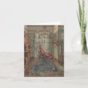 Waterverf van de Praktijk van de Tandarts van Kaart