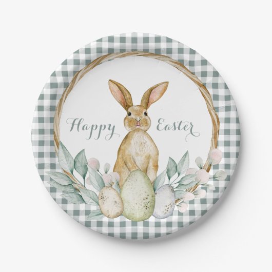 Waterverf van de puinhoop papieren bordje (Voorkant)