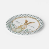 Waterverf van de puinhoop papieren bordje (Gekanteld)