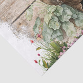 Waterverf van de Rooster van het Boerderij van de  Tissuepapier (Detail)