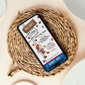 Waterverf van de rottenbeklimming Birthday Ticket  Kaart