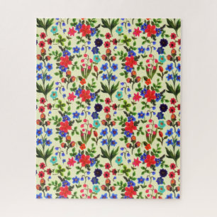 Waterverf van de  Rustische Zomer Wilde Zak Legpuzzel