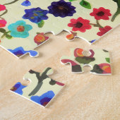 Waterverf van de Rustische Zomer Wilde Zak Legpuzzel (Zijkant)