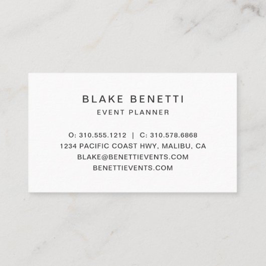 Waterverf van de tropische beugel visitekaartje (Achterkant)