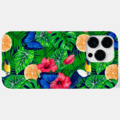 Waterverf van de tropische tuinen Case-Mate iPhone case (Achterkant (horizontaal))