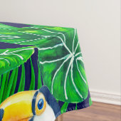 Waterverf van de tropische tuinen tafelkleed (Voorbeeld)