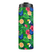 Waterverf van de tropische tuinen thermosbeker (Voorkant)
