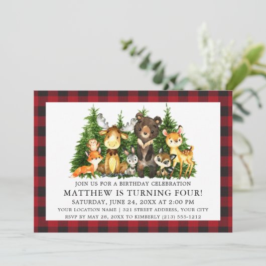 Waterverf van de vogelstand kaart (Staand voorkant)