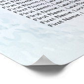 Waterverf van de weduwenkaart poster (Hoek)