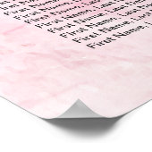 Waterverf van de weduwenkaart poster (Hoek)