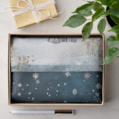 Waterverf van de witte wolf tissuepapier (Geschenk)