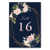 waterverf van de zeemacht en de bloesem kaart (Achterkant)