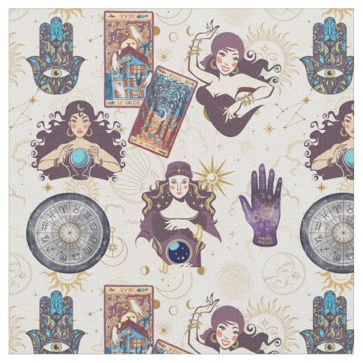 Waterverf van de zonmoonsteraar Gypsy Sun Stof (Close Up)