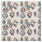 Waterverf van de zonmoonsteraar Gypsy Sun Stof (Swatch)