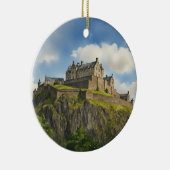 Waterverf van Edinburgh Castle Scotland Keramisch Ornament (Rechts)