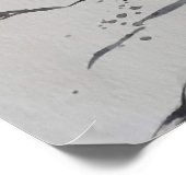 waterverf van een kleurrijke imker poster (Hoek)