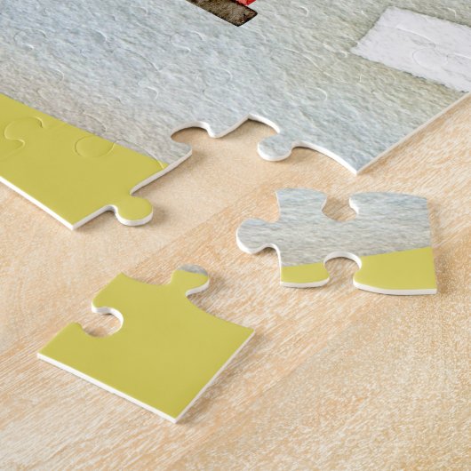 Waterverf van een schildklier legpuzzel (Zijkant)