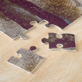  waterverf van een wild West-rodeo-meisje, Legpuzzel (Zijkant)