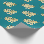 Waterverf van eikel cadeaupapier (Hoek)