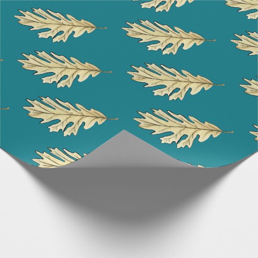 Waterverf van eikel cadeaupapier (Hoek)