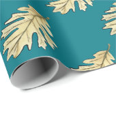 Waterverf van eikel cadeaupapier (Rol Hoek)