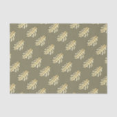 Waterverf van eikel tissuepapier (Voorkant)