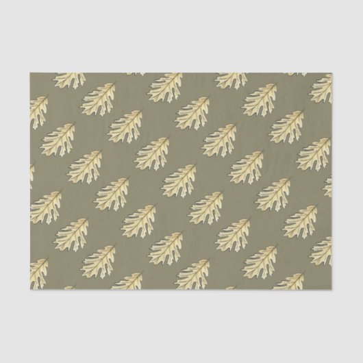 Waterverf van eikel tissuepapier (Voorkant)