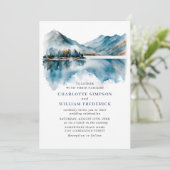 Waterverf van Elegant Kaart (Staand voorkant)