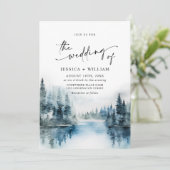 Waterverf van Elegant Kaart (Staand voorkant)