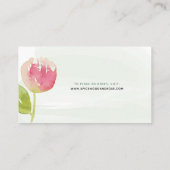 Waterverf van etherische oliën visitekaartje (Achterkant)