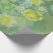 Waterverf van Floral Abstract zout Cadeaupapier (Hoek)