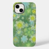 Waterverf van Floral Abstract zout Case-Mate iPhone Case (Achterkant)